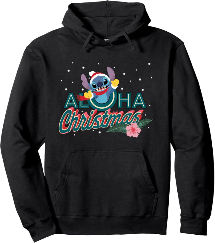 Weihnachten Lilo & Stitch Aloha Christmas Pullover Hoodie