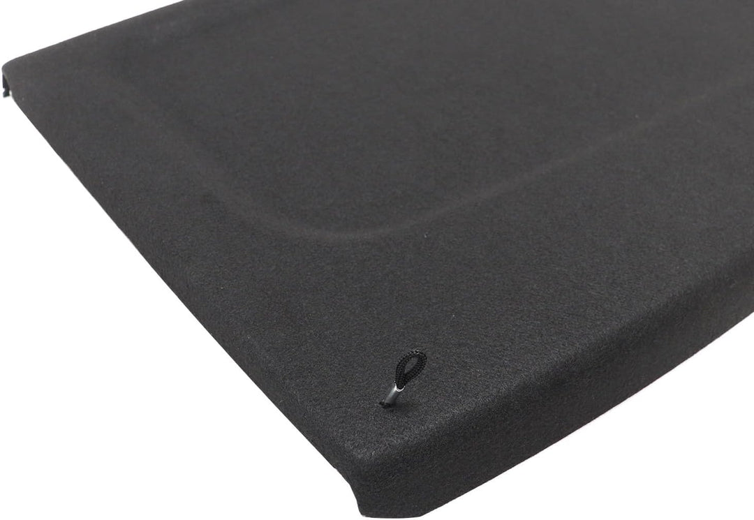 Hutablage Kofferraumabdeckung Laderaumabdeckung Gepäckraumabdeckung Schwarz Kompatibel mit VW Golf 4