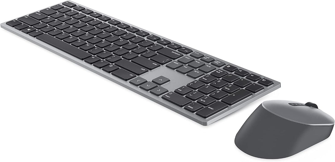 Dell KM7321W, Wireless, Multimedia, Tastatur und Maus Set, US International (QWERTY), schwarz Dell W