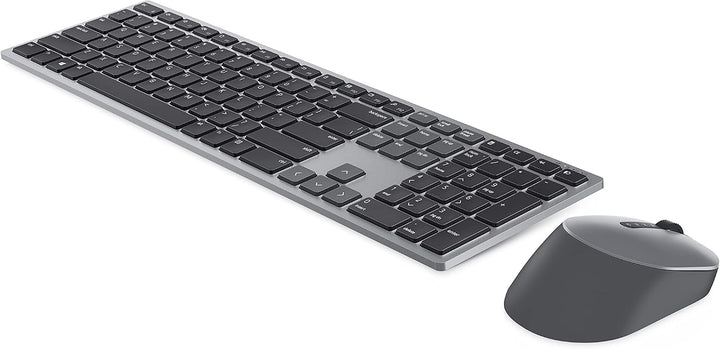 Dell KM7321W, Wireless, Multimedia, Tastatur und Maus Set, US International (QWERTY), schwarz Dell W