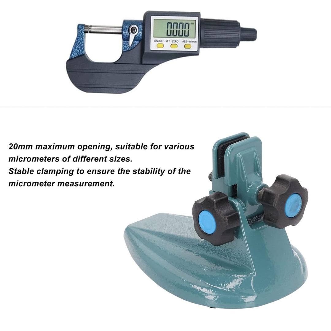 Präzisions Bügelmessschraube Halter Verstellbare Legiertem Stahl Mikrometer Halterung Sockel für Büg