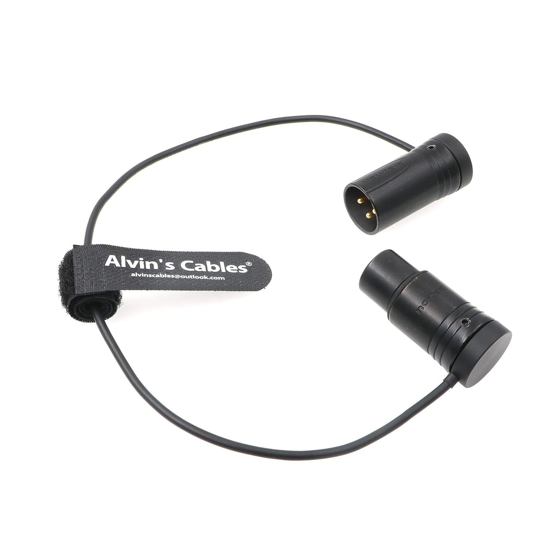 Low-Profile 3 Pin XLR Stecker auf Buchse Kabel Originalstecker Symmetrisches Mikrofon Audiokabel Som