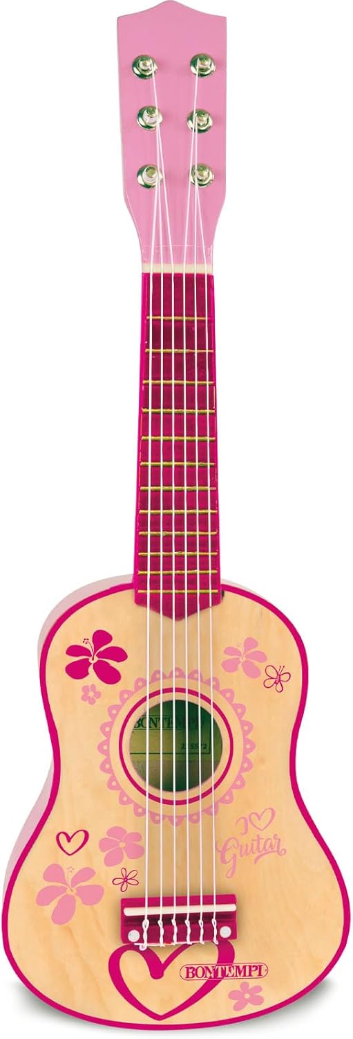 Bontempi 22 5572 - Klassische Gitarre, L. 55 cm, Holz