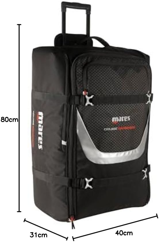 Mares Cruise Rucksack Trolley-Tasche Einheitsgrösse Schwarz, Einheitsgrösse Schwarz