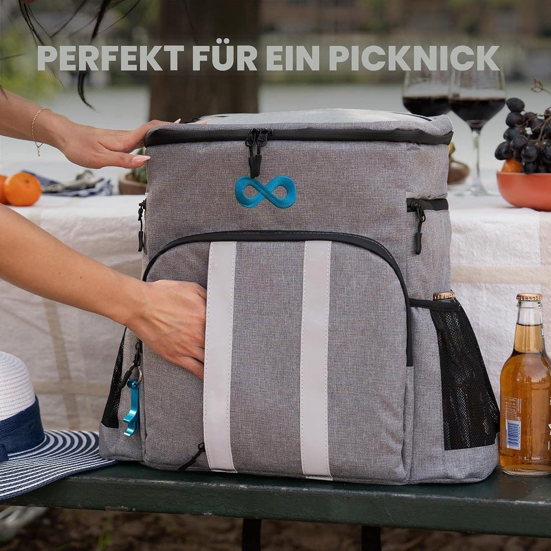 Everlasting Comfort Kühlrucksack für Strandausflüge und Wanderungen, grosse, Rucksack kühltasche mit