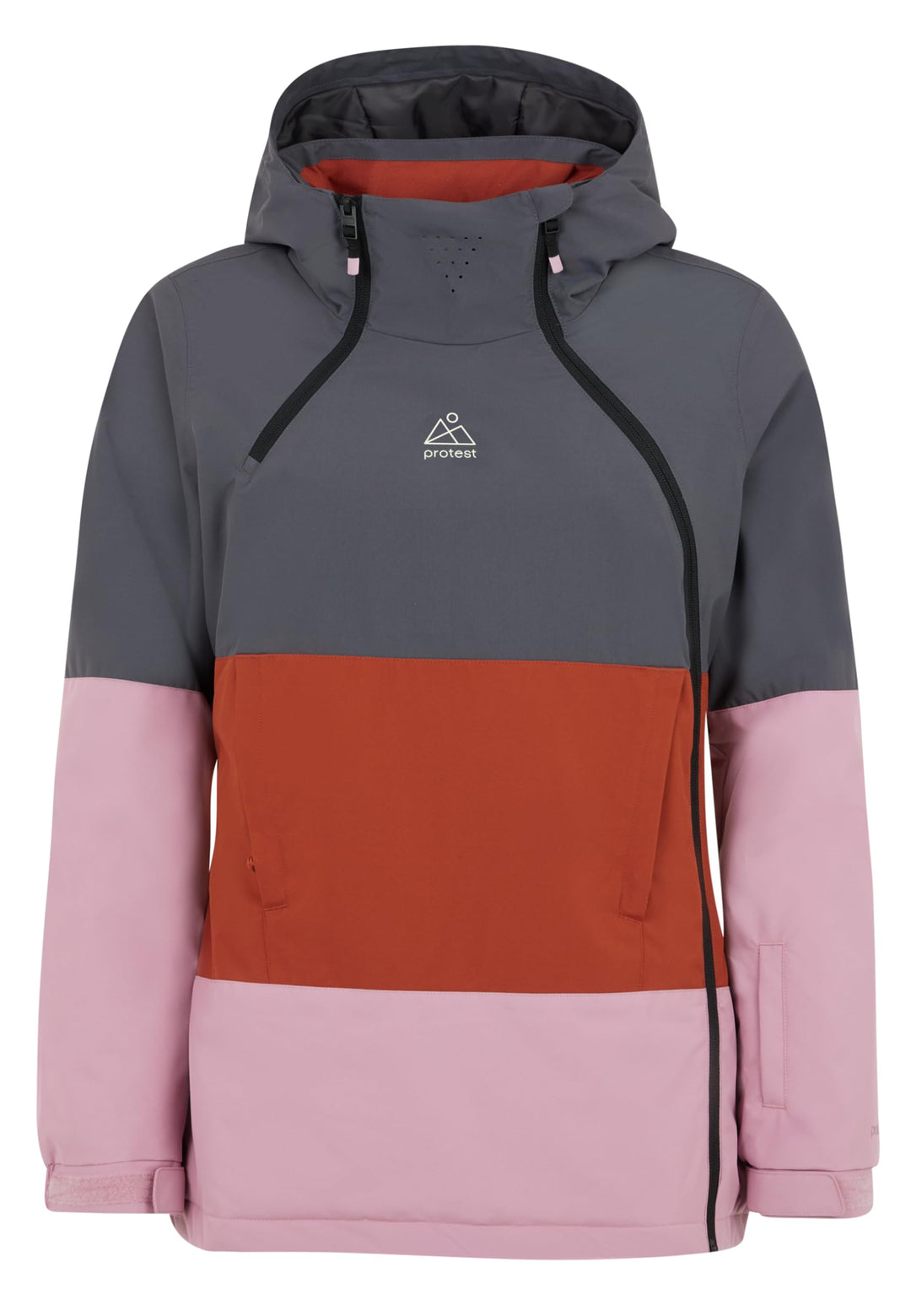 Protest Damen Ski- Und Snowboardjacken PRTLIMIA Shadow Grey XS, Shadow Grey XS