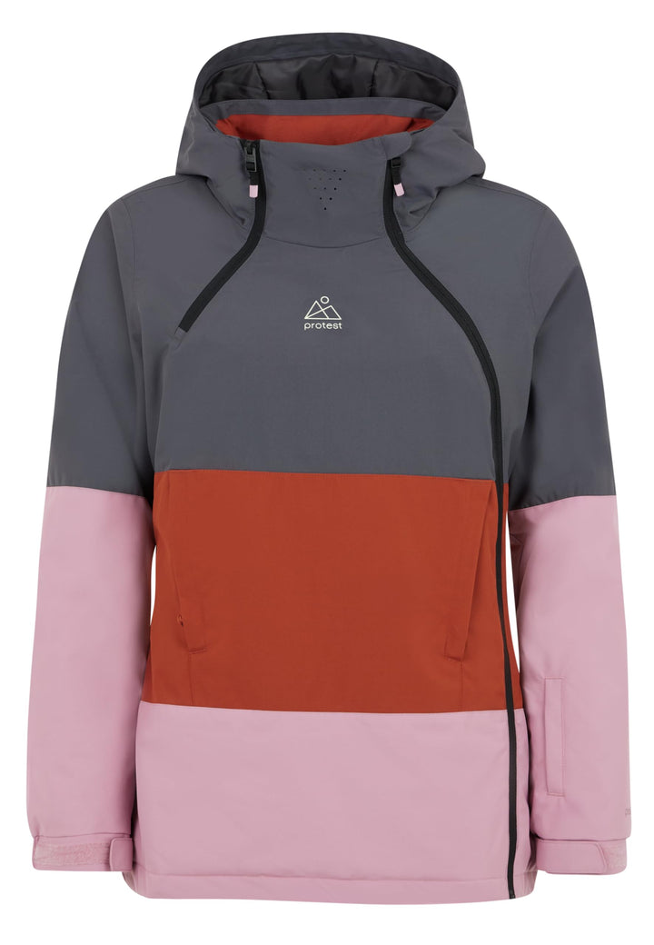 Protest Damen Ski- Und Snowboardjacken PRTLIMIA Shadow Grey XS, Shadow Grey XS