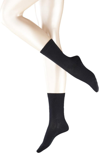FALKE Damen Socken Family 3er Pack, Grösse:35-38;Farbe:Dark Navy (6379)