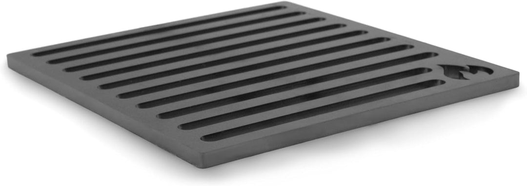 Grillrost.com Das Original Ofenrost 18x22cm aus massivem Stahl - Kein Guss dadurch Keine Bruchgefahr
