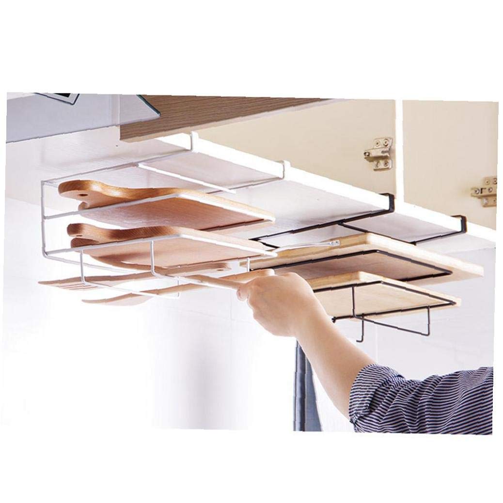 Küche Lagerung Deckel Regal Drainboard Tür Hängend Halter Metallplattenständer Pan Geschirr Schneide