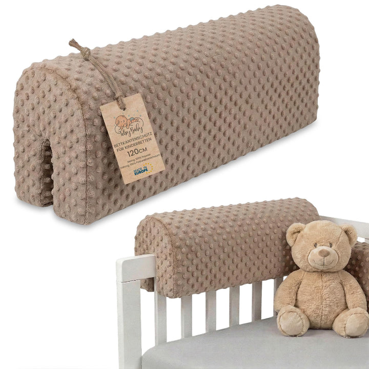 Bettkantenschutz für Kinderbetten 120 cm - Schutz für Bettrahmen Baby Bett rausfallschutz für boxspr