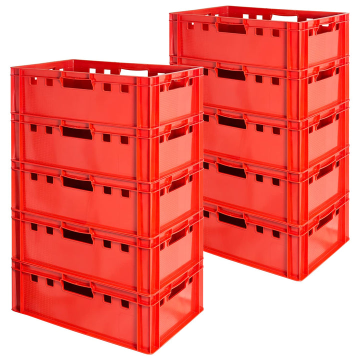 Fleischkiste E2 Fleischkiste Rot Fleischerkiste Fleischkisten Kiste Fleischkiste Eurobox Lebensmitte