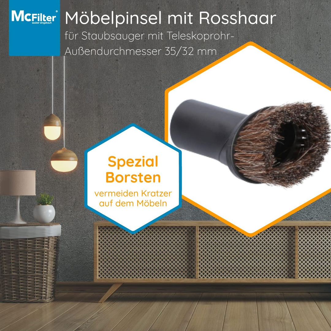 McFilter I Düsenset 12-teilig geeignet für Siemens VSQ5X1230 Q5.0 extrem silencePower Staubsauger, e