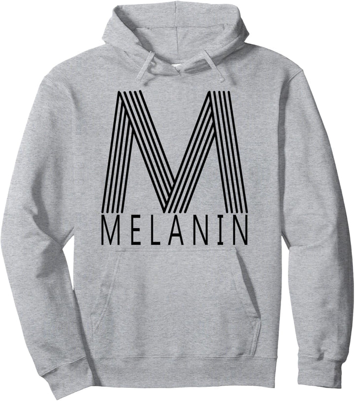 Melanin Black Pride Afro Pullover Hoodie