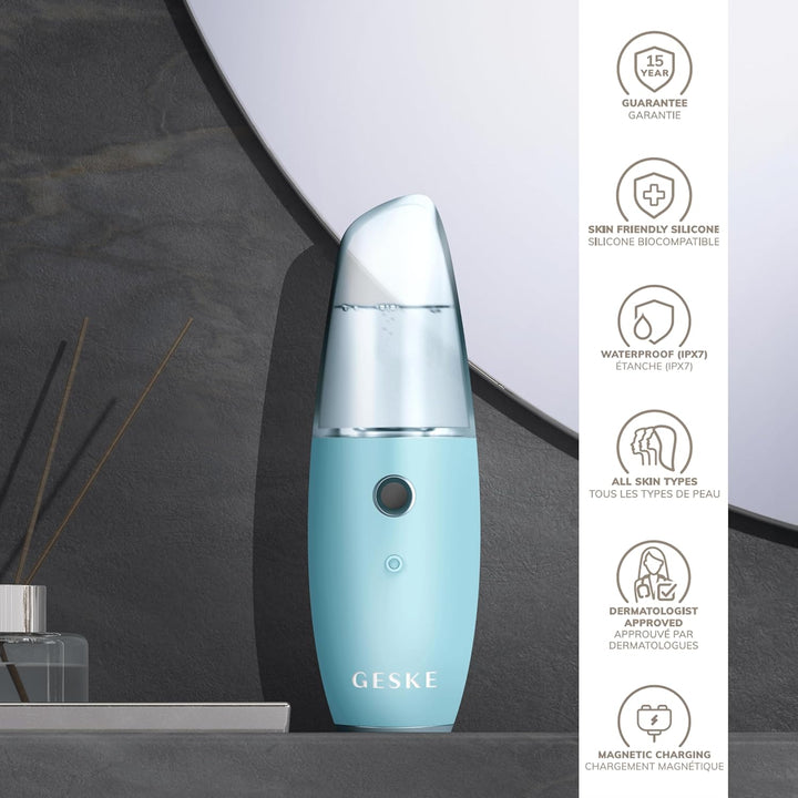 GESKE | SmartAppGuided™ Facial Hydration Refresher | 4 in 1 | Wasserzerstäuber | Gesichtsdampfer | W