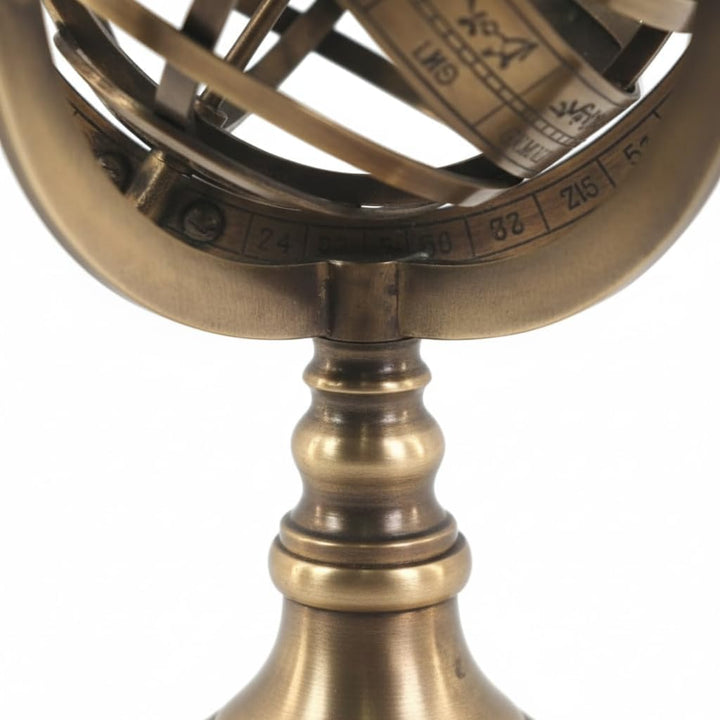 Art Deco Home - Deko-Objekt ARMILLARSPHÄRE, Messing, 21 cm - 79067SG