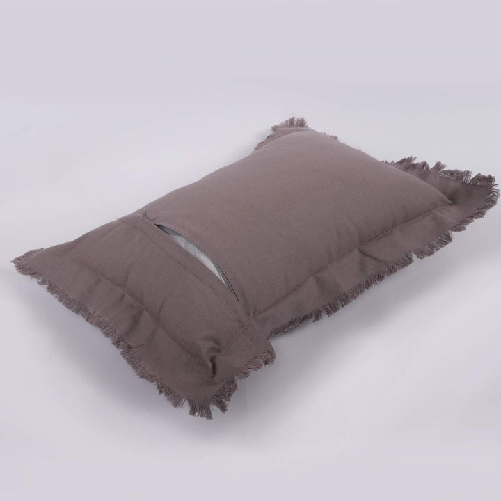 Kissen mit Reissverschluss, 50 x 30 cm, Beige 50 x 30 cm Beige, 50 x 30 cm Beige