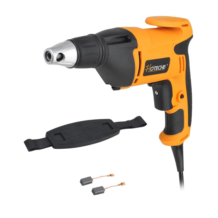 Hoteche 520W Trockenbauschrauber - Drywall Screwdriver 230V 50HZ, 520W Leistung, 0-4500 U/MIN, 6MM S