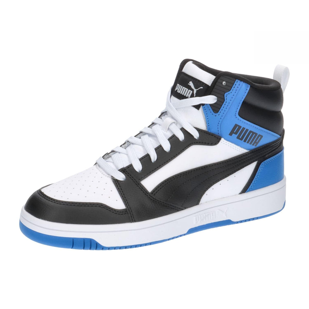 Puma Unisex Rebound V6Sneaker 38 EU Puma White Puma Black Puma Team Royal, 38 EU Puma White Puma Bla