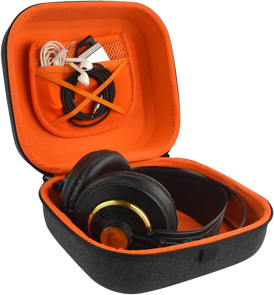 Geekria Tasche Kopfhörer für AKG K340, K240, K242, K271, K272, K141, K142, K121, Schutztasche für He