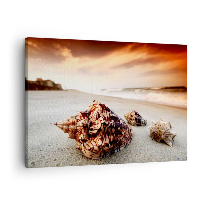 Bilder auf Leinwand Strand schön karibisch bunt Leinwandbild 70x50cm Wandbilder Dekoration Wohnzimme