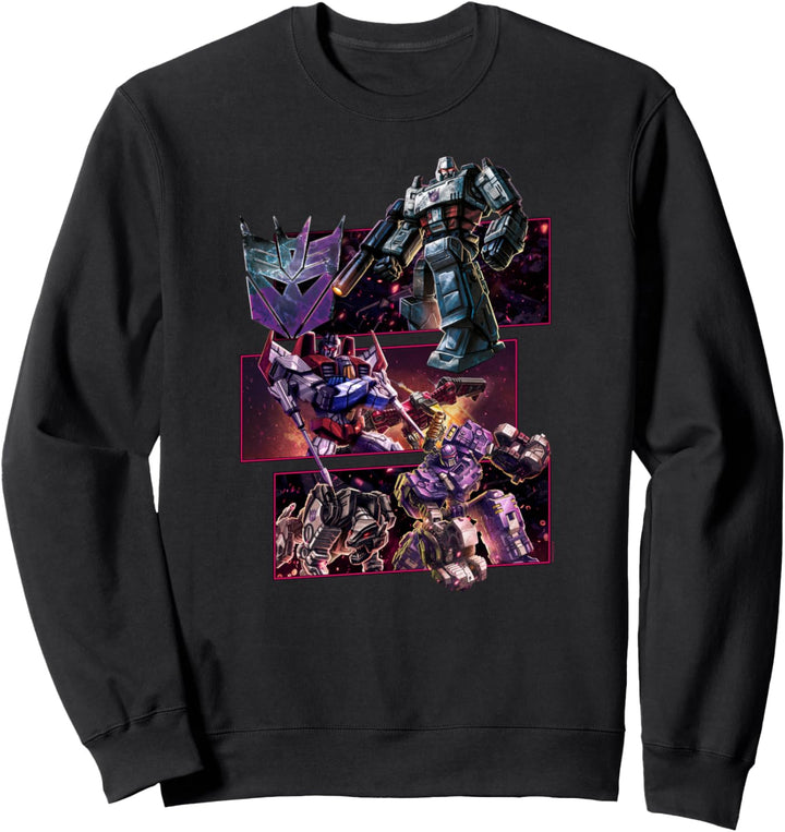 Transformers: War For Cybertron Decepticon Panels Sweatshirt