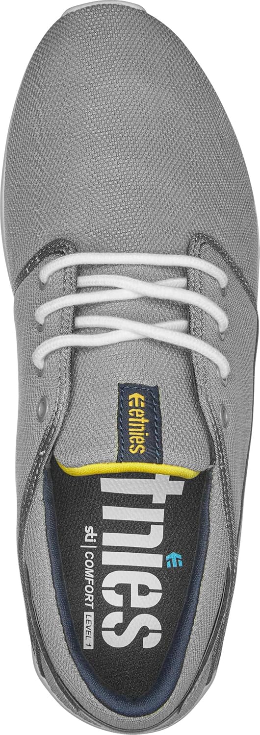 Etnies Herren Scout Skateboardschuhe, Grey Navy Yellow