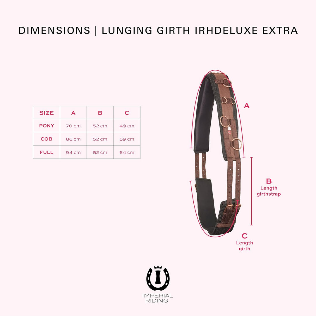 IMPERIAL RIDING Longiergurt Deluxe Extra