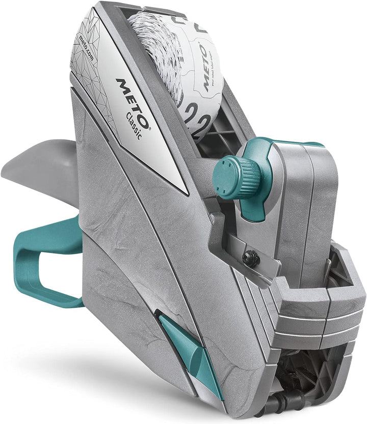 METO Classic S Preisauszeichner Set – Preis, Artikelnummer (1-zeilig, 8-stellig für 26 x 12 mm Etike