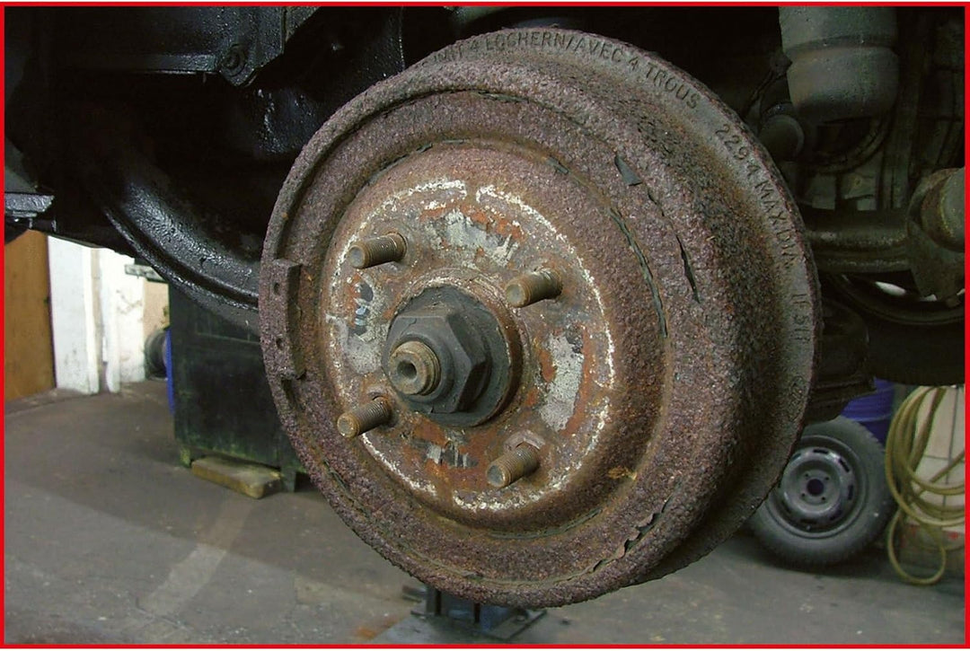 KS Tools 100.4080 Stehbolzen-Radnabenschleifer-Satz, Ø 40 / 50 mm, 14-tlg., Schwarz
