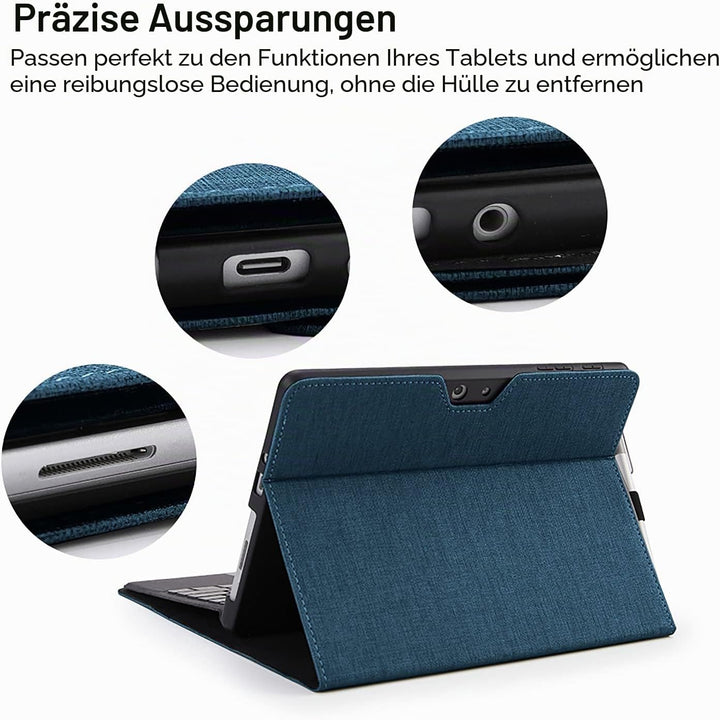Omnpak Hülle für Microsoft Surface Go 4/Surface Go 3 2021/Surface Go 2 2020/Surface Go 2018,Business