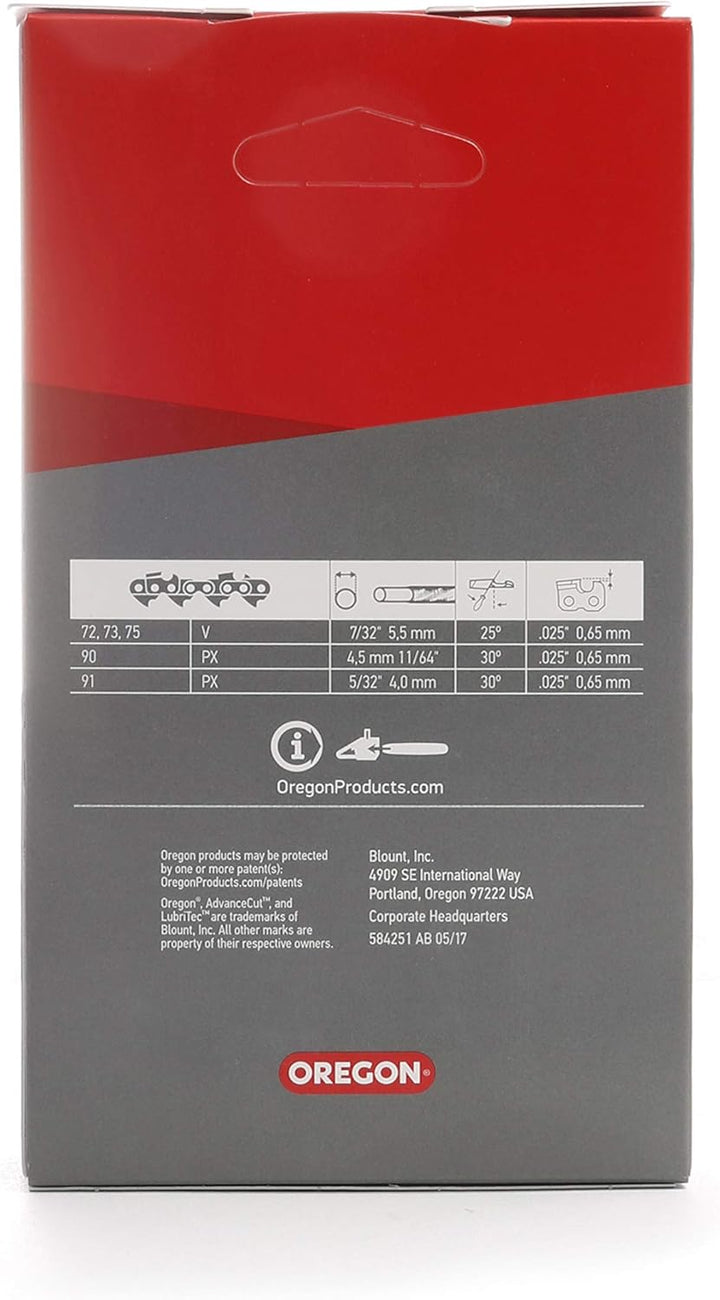 Oregon AdvanceCut 91PX Sägekette passend für 35 cm Husqvarna, B1, CMI, DOLMAR, Einhell, Hitachi, Hur