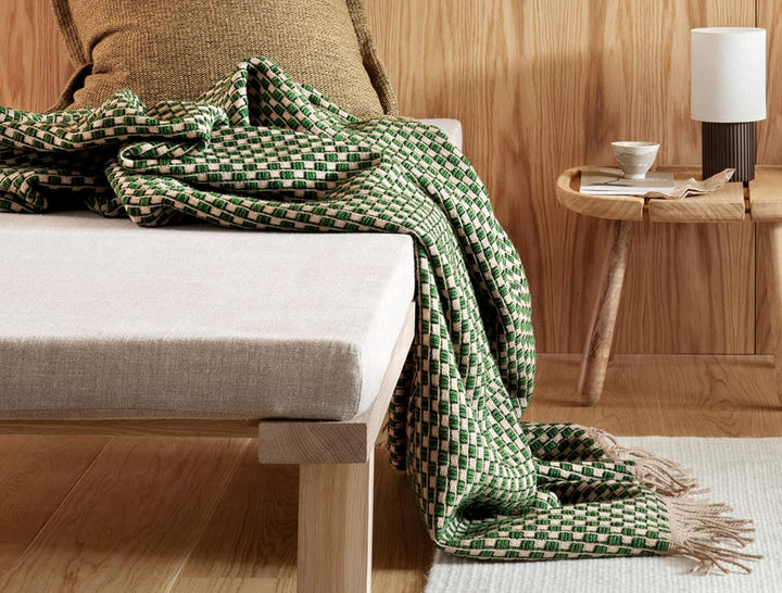 RØROS TWEED - Isak - Wolldecke aus norwegischer Lammwolle - Design von Anderssen & Voll - Deckenmass