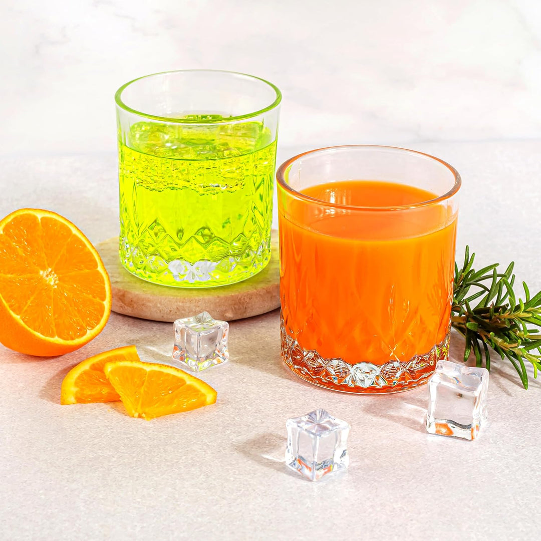 Kristallgläser Set 300 ml - 6 Stück Gläser für Longdrink und Cocktail - Wassergläser - aus Kristallg