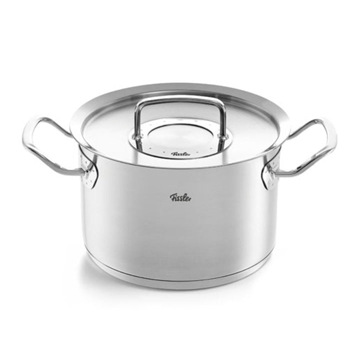 Fissler Original-Profi Collection / Edelstahl-Kochtopf (Ø 20 cm,4 L) Töpfe inkl. Metall-Deckel, Inne