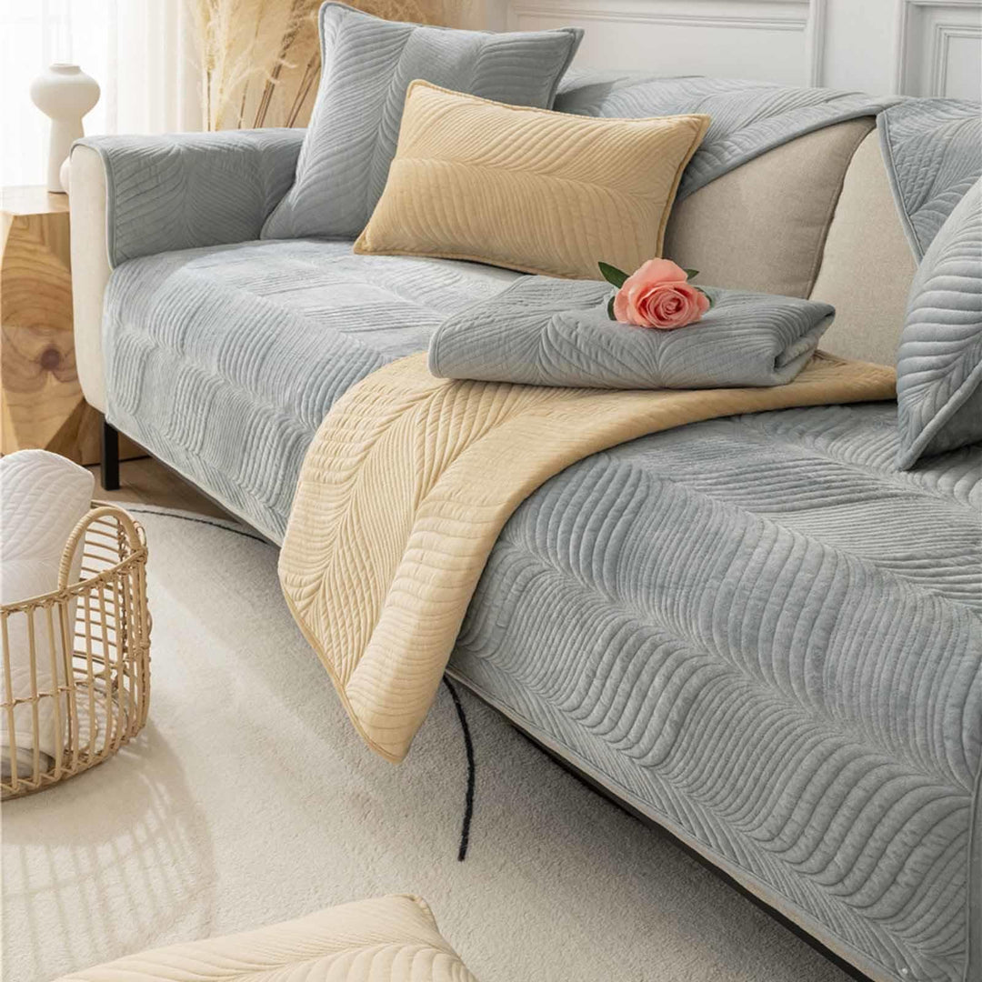 MTHGH Sofabezug Ecksofa l Form Wasserdicht，sofaschoner rutschfest Hund Katze Couch Überzug Ecksofa u