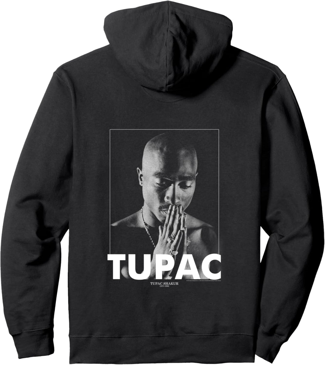 2Pac Hip Hop Rap Music Praying by Rock Off Pullover Hoodie