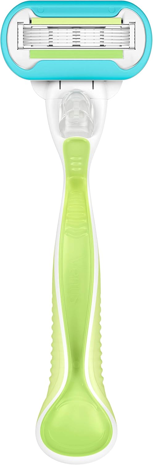 Gillette Venus Extra Smooth Rasierklingen Damen, 4 Ersatzklingen für Damenrasierer mit 5-fach Klinge