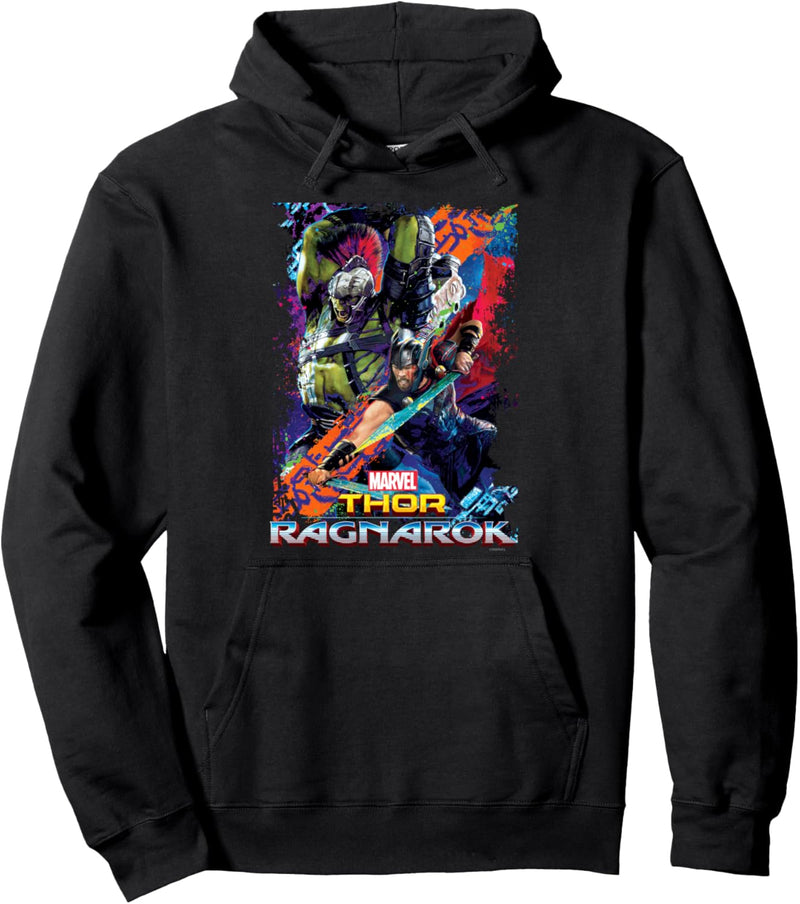 Marvel Thor: Ragnarok Distressed Poster Pullover Hoodie