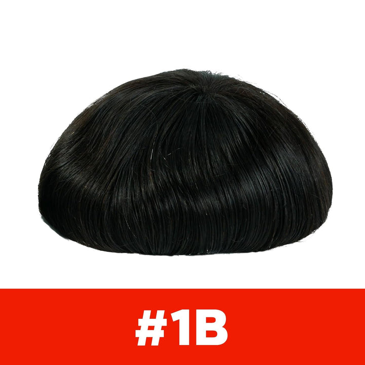 Lordhair Perücke Männer,Realität Toupet,0,06 mm Alle V-Looped Dünnes,Haarfreestyle,Natürlich eng anl