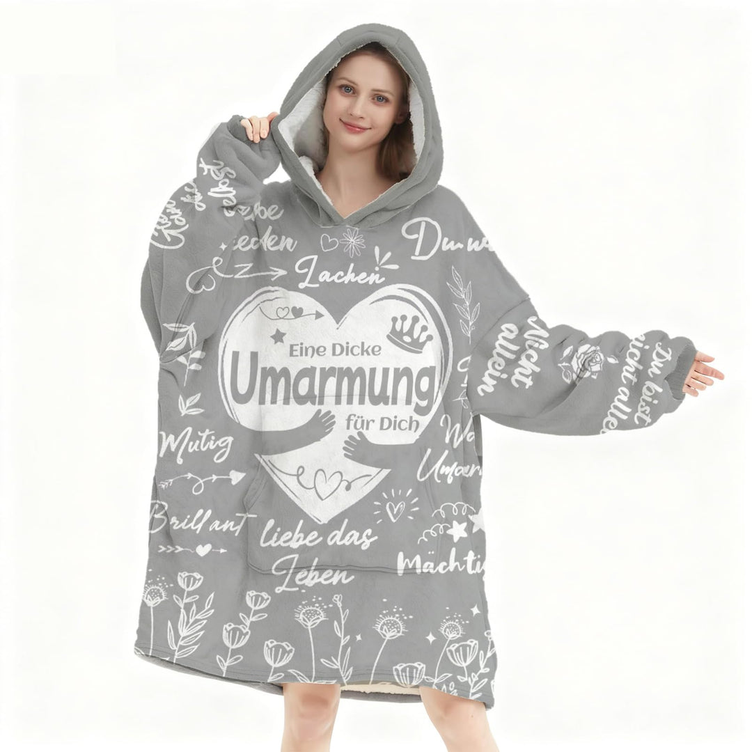Geschenke für Beste Freundin, Umarmung Decke mit ärmeln Geschenke für Freundin Frauen Schwester Koll
