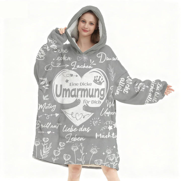Geschenke für Beste Freundin, Umarmung Decke mit ärmeln Geschenke für Freundin Frauen Schwester Koll