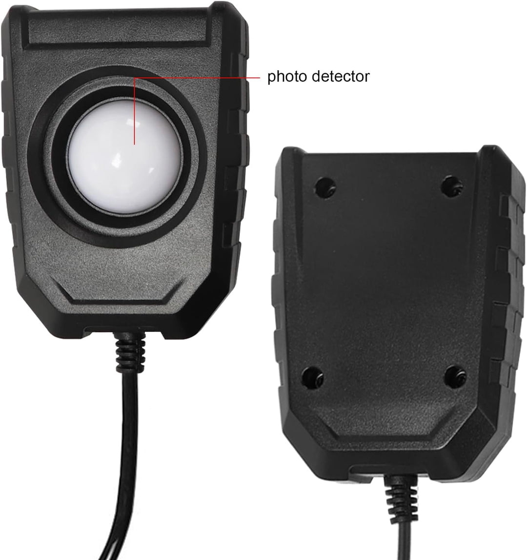 Photometer Digitales Luxmeter-Beleuchtungsstärke-Photometer mit um 360 Grad drehbarem Sensor, Messbe