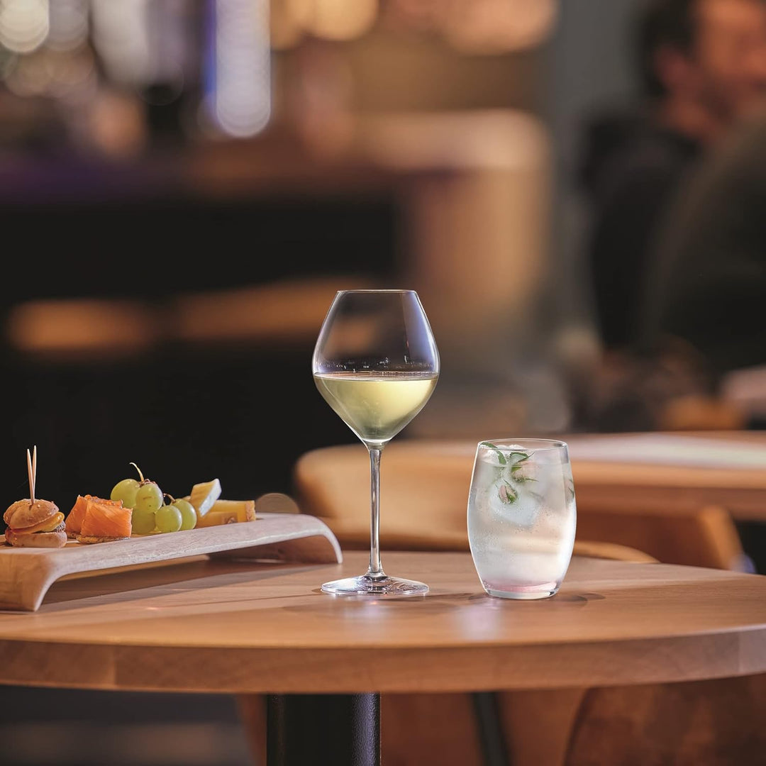 Chef & Sommelier Cheer Up Collection Weissweingläser, 35 cl, aus Kristallglas, modern, elegant, ohne