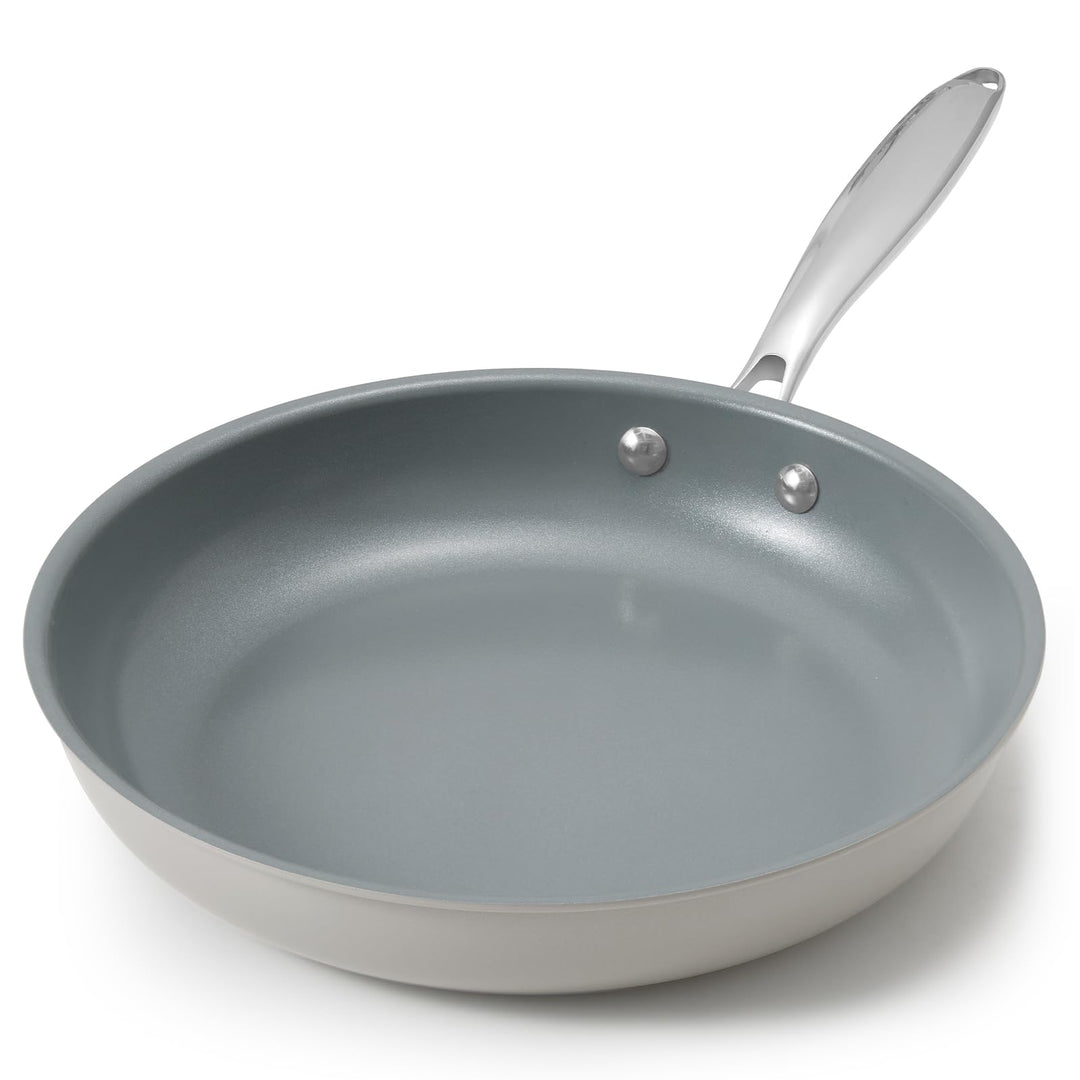 Bratpfanne 24cm, Pfanne 24 cm Induktion, Molekular gebondeter Induktionsboden, Antihaft Bratpfanne f
