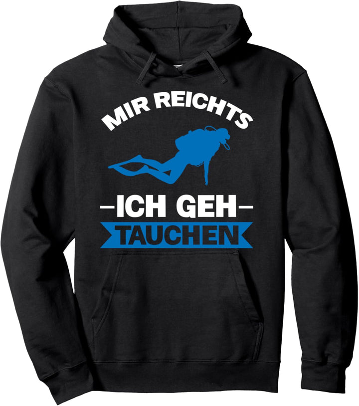 Tauchen Taucher Schwimmen Pullover Hoodie