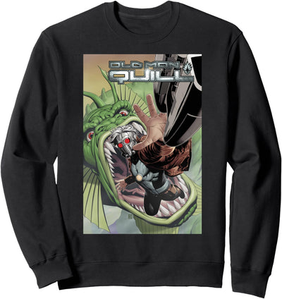 Marvel Old Man Quill Comic Cover Sweatshirt