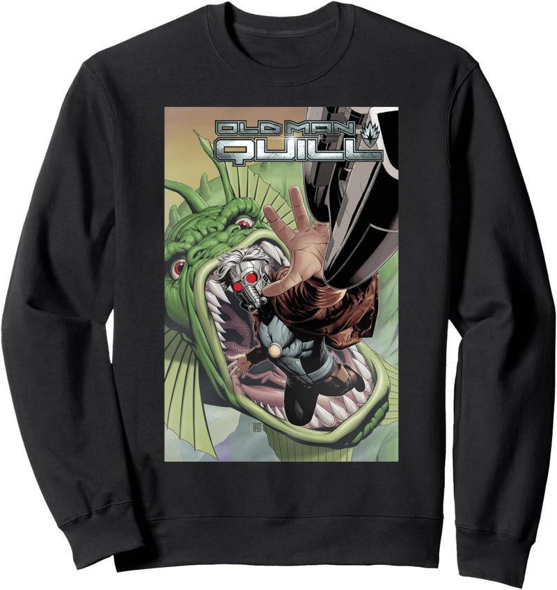 Marvel Old Man Quill Comic Cover Sweatshirt