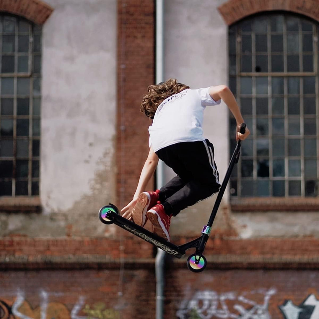 Freestyle Movino Kraken Tretroller | Pro Street Stunt Scooter | IHC | ABEC 9 Kugellager | Tretroller