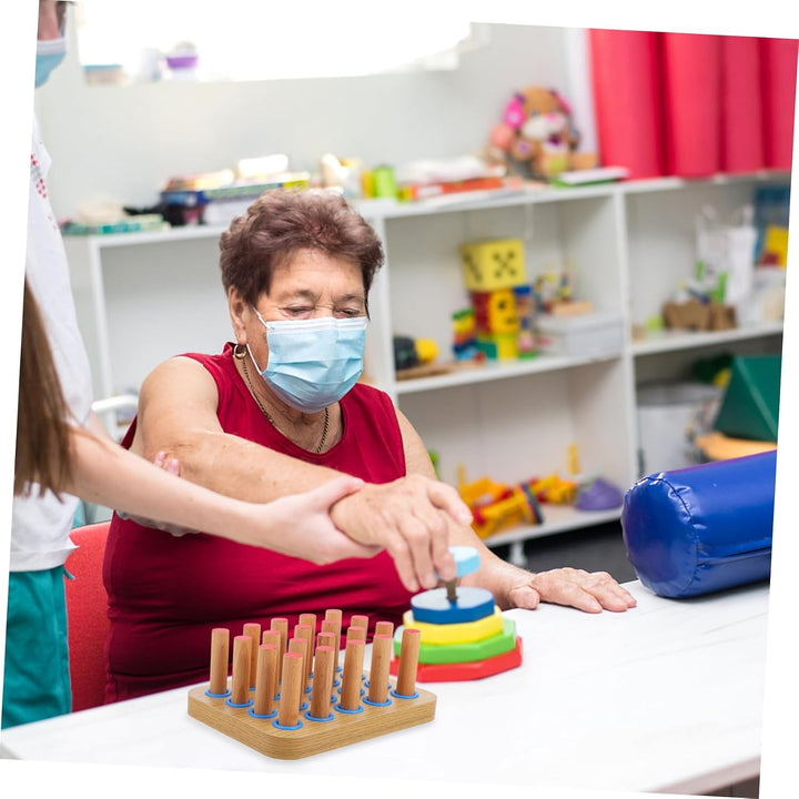 Fingertrainer Steckbrett Handtrainer Für Die Therapie Unterarm Griffstärker Handtherapie Tools Übung